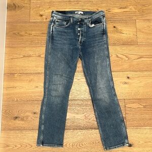 Shop Redone stovepipe Jean size 28 straight leg